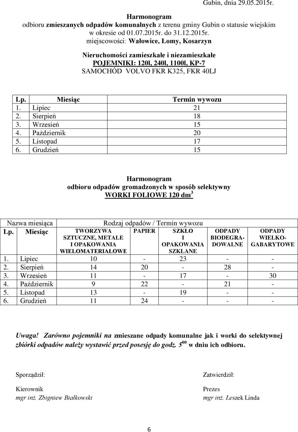 Grudzień 15 WORK FOLOWE 120 dm 3 OPAKOWANA WELOMATERAŁOWE PAPER OPAKOWANA BODEGRA- WELKO- 1.