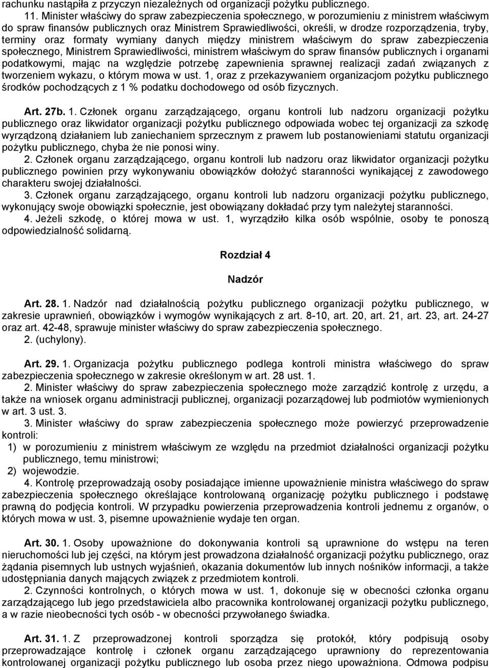 terminy oraz formaty wymiany danych między ministrem właściwym do spraw zabezpieczenia społecznego, Ministrem Sprawiedliwości, ministrem właściwym do spraw finansów publicznych i organami