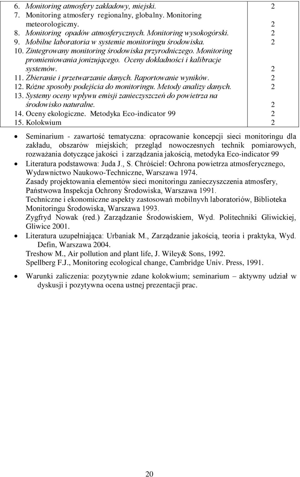 . Zbieranie i przetwarzanie danych. Raportowanie wyników.. Różne sposoby podejścia do monitoringu. Metody analizy danych. 3.