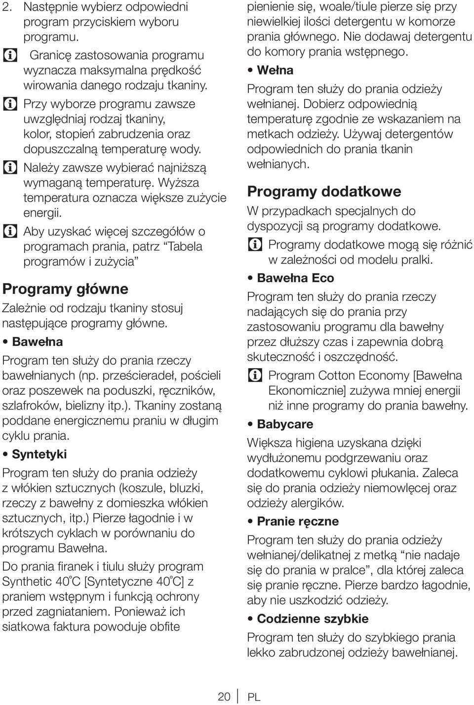 Wyższa temperatura oznacza większe zużycie energii.