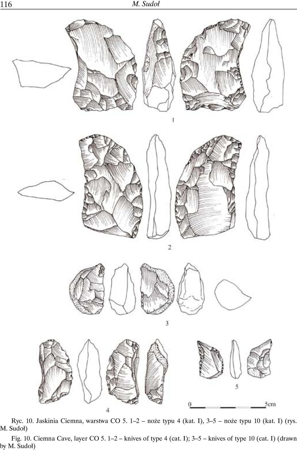 M. Sudoł) Fig. 10. Ciemna Cave, layer CO 5.