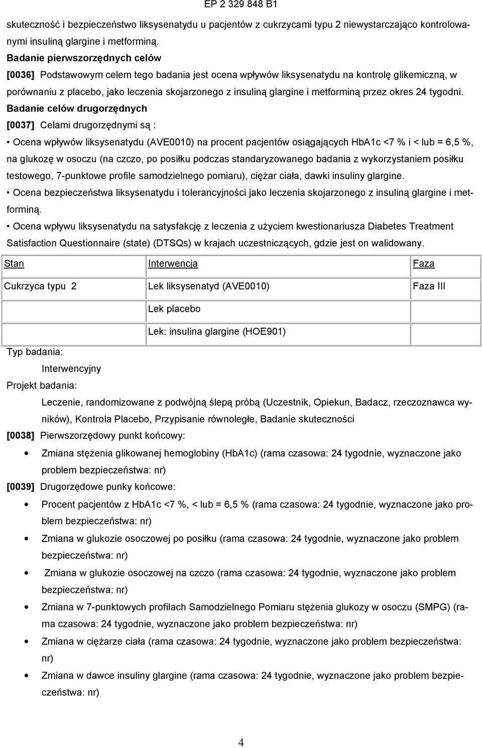 metforminą przez okres 24 tygodni.