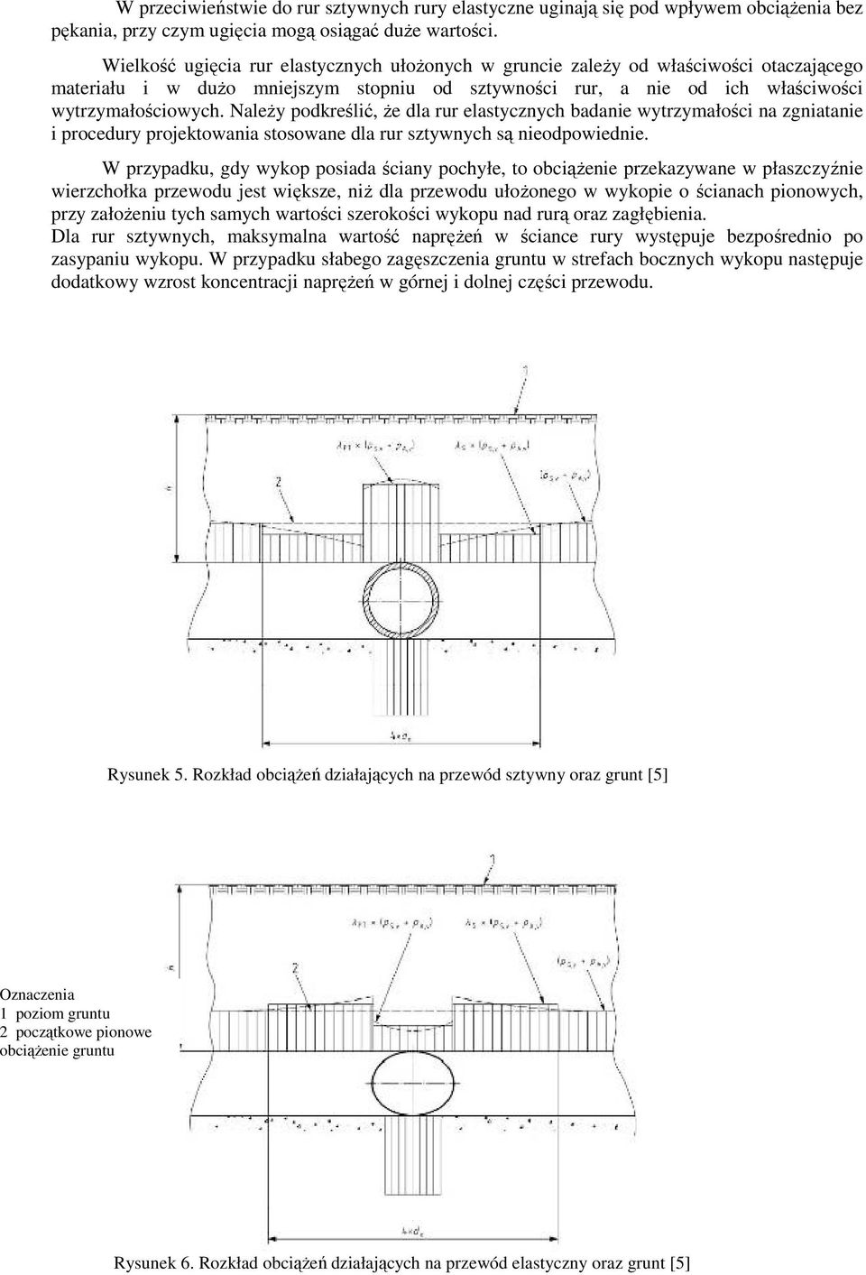 Należy podkreślić, że dla rur elastycznych badanie wytrzymałości na zgniatanie i procedury projektowania stosowane dla rur sztywnych są nieodpowiednie.