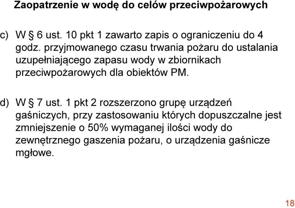 obiektów PM. d) W 7 ust.