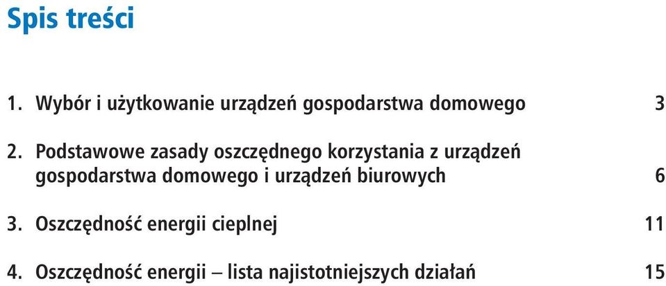 Podstawowe zasady oszczędnego korzystania z urządzeń gospodarstwa