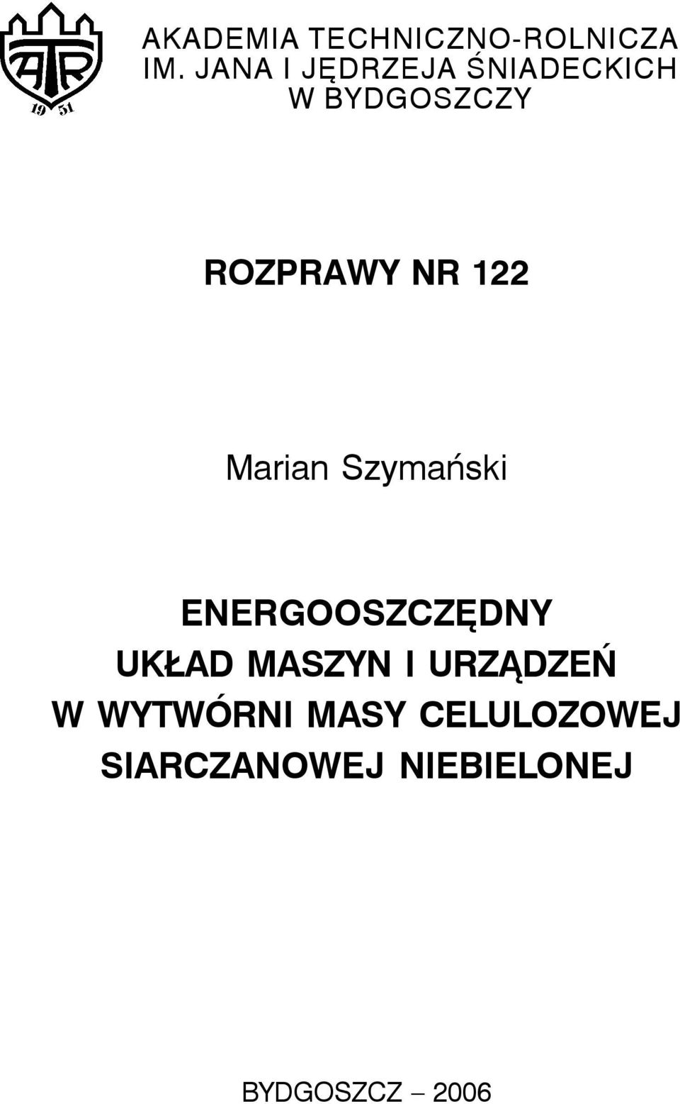 22 Marian Szyañski ENERGOOSZCZÊDNY UK AD MASZYN I