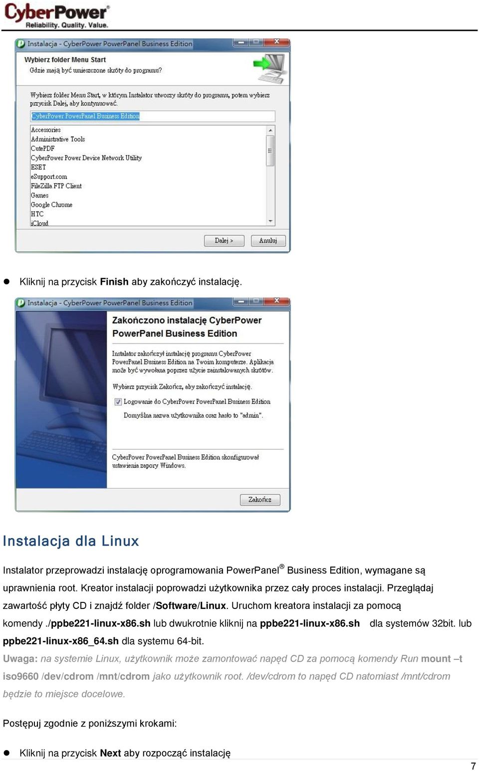 sh lub dwukrotnie kliknij na ppbe221-linux-x86.sh dla systemów 32bit. lub ppbe221-linux-x86_64.sh dla systemu 64-bit.