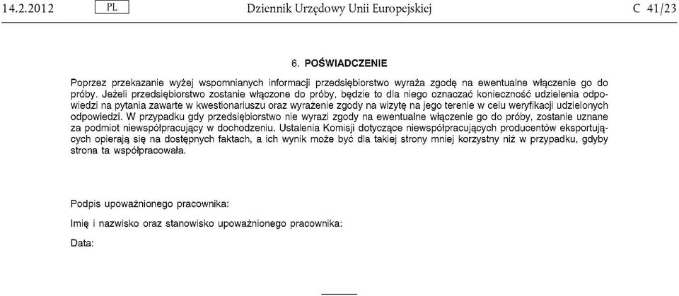 Urzędowy Unii