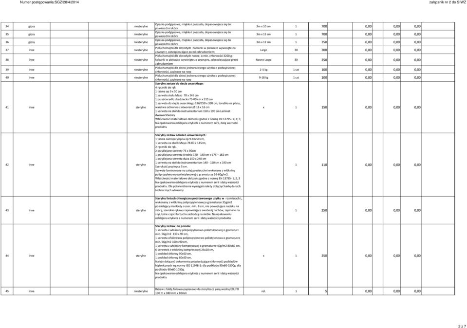 powierzchni skóry Pieluchomajtki dla dorosłych ; falbanki w pieluszce wywinięte na zewnątrz, zabezpieczające przed zabrudzeniem; Pieluchomajtki dla dorosłych nocne, o min.