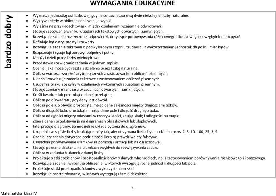 Rozwiązuje zadania rozszerzonej odpowiedzi, dotyczące porównywania różnicowego i ilorazowego z uwzględnieniem pytao.