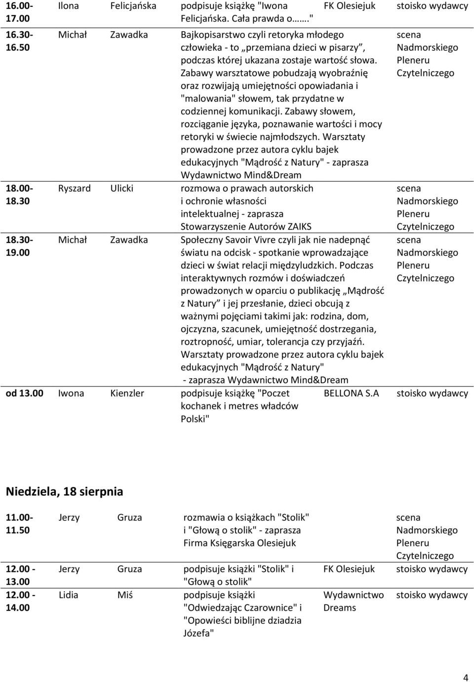 Zabawy warsztatowe pobudzają wyobraźnię oraz rozwijają umiejętności opowiadania i "malowania" słowem, tak przydatne w codziennej komunikacji.