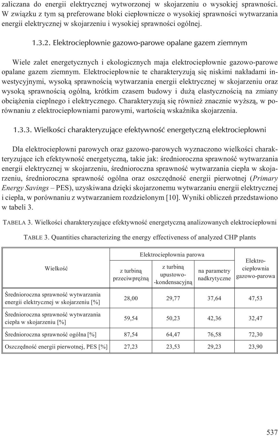 Elektrociep³ownie gazowo-parowe opalane gazem ziemnym Wiele zalet energetycznych i ekologicznych maja elektrociep³ownie gazowo-parowe opalane gazem ziemnym.