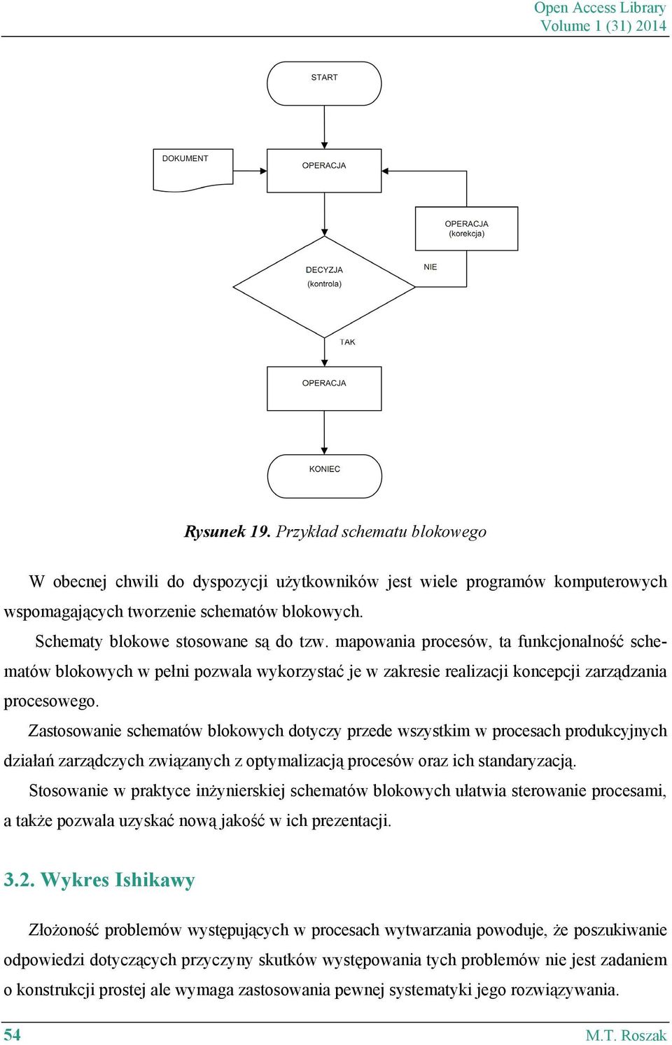 mapowania procesów, ta funkcjonalność schematów blokowych w pełni pozwala wykorzystać je w zakresie realizacji koncepcji zarządzania procesowego.