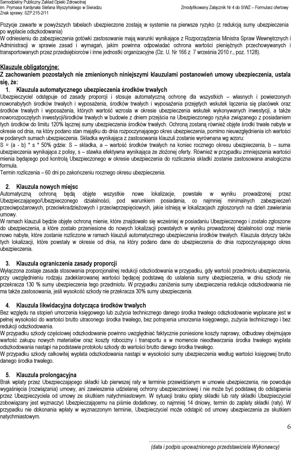 transportowanych przez przedsiębiorców i inne jednostki organizacyjne (Dz. U. Nr 166 z 7 września 10 r., poz. 1128).