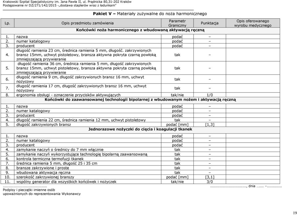 bransz 15mm, uchwyt pistoletowy, bransza aktywna pokryta czarną powłoką tak zmniejszającą przywieranie 5.