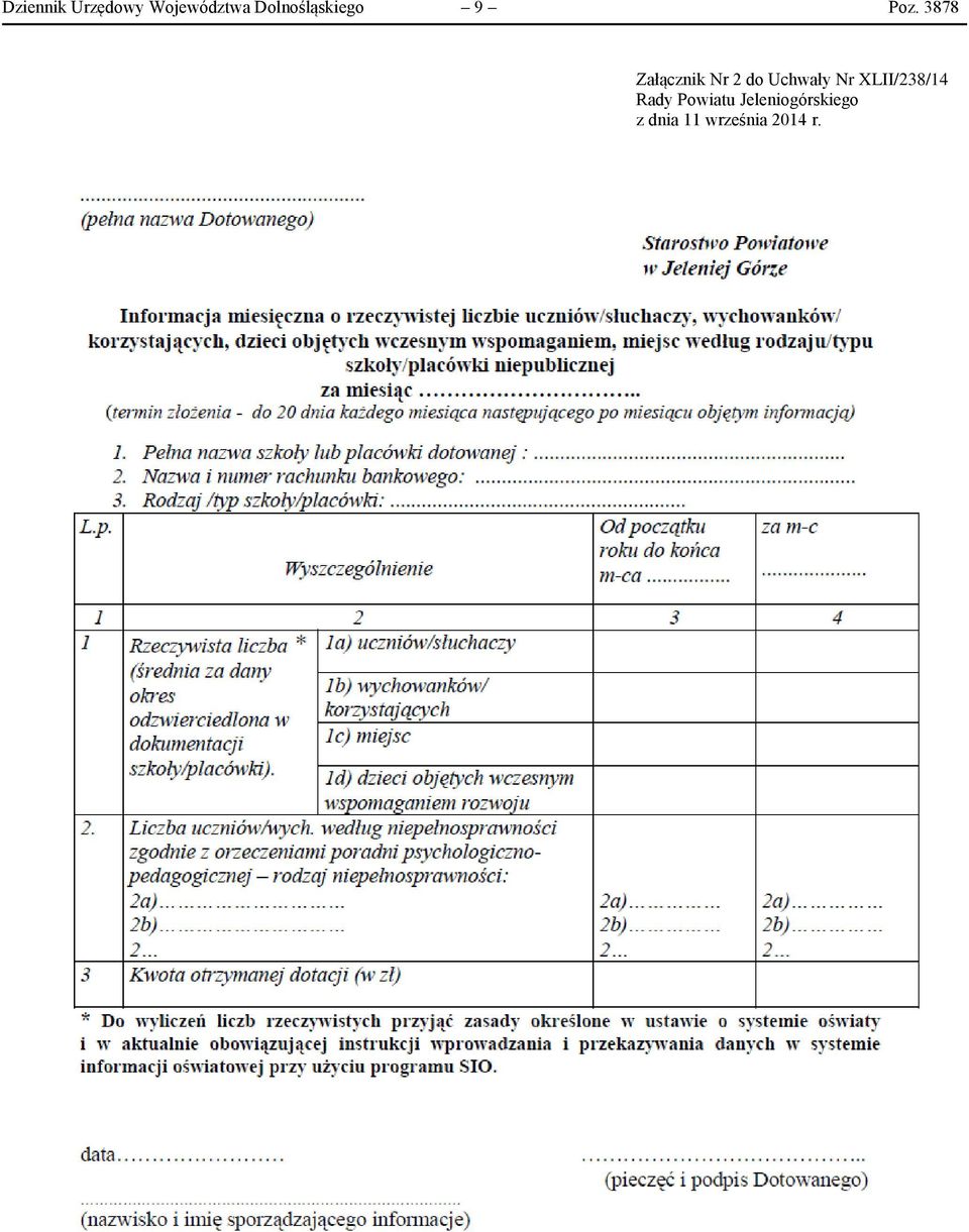3878 Załącznik Nr 2 do Uchwały Nr
