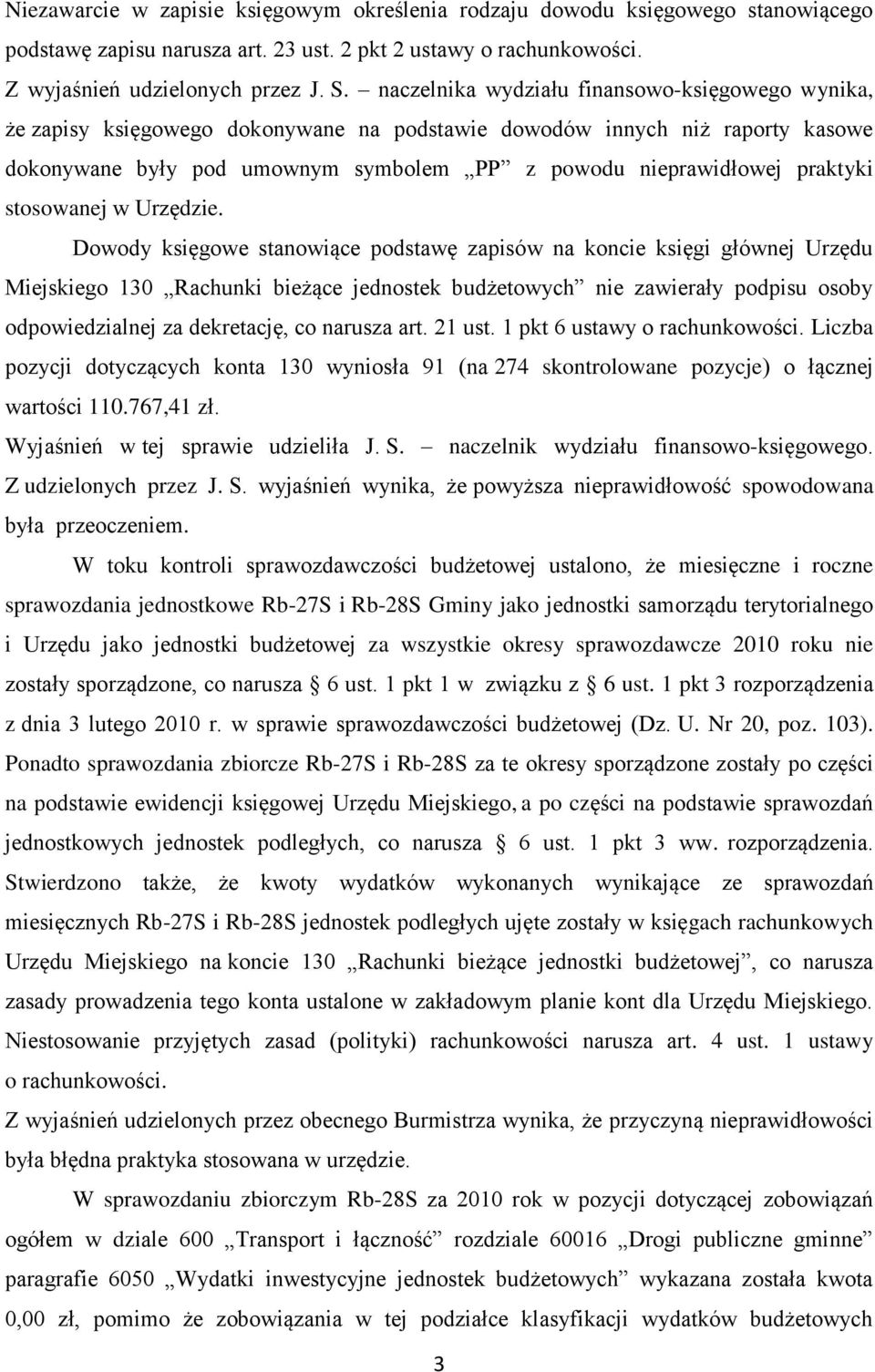praktyki stosowanej w Urzędzie.