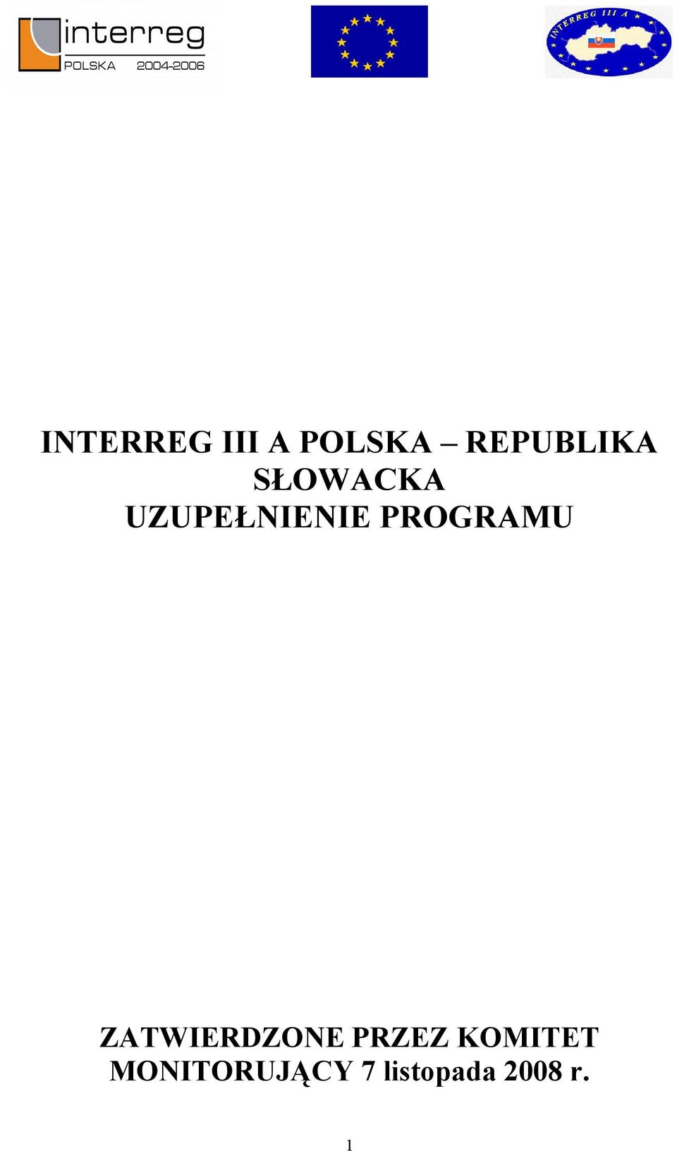 UZUPEŁNIENIE PROGRAMU