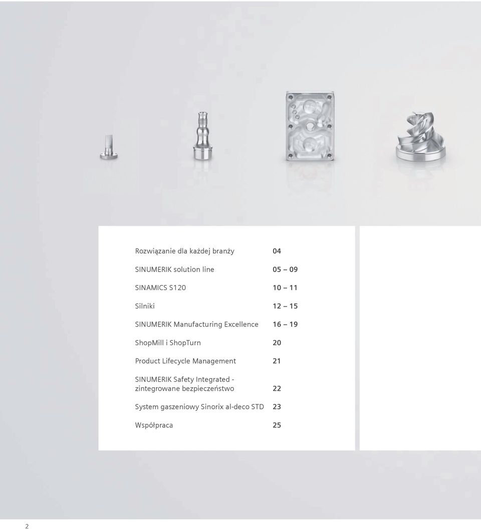Management SINUMERIK Safety Integrated - zintegrowane bezpieczeństwo System