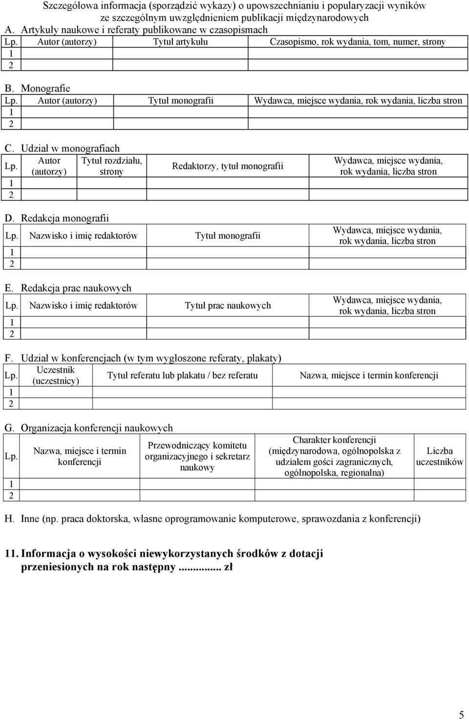 strony Redaktorzy, tytuł monografii Nazwisko i imię redaktorów Tytuł monografii E.