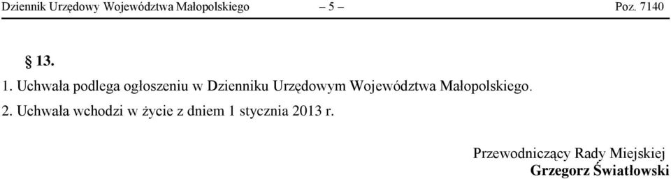 Województwa Małopolskiego. 2.