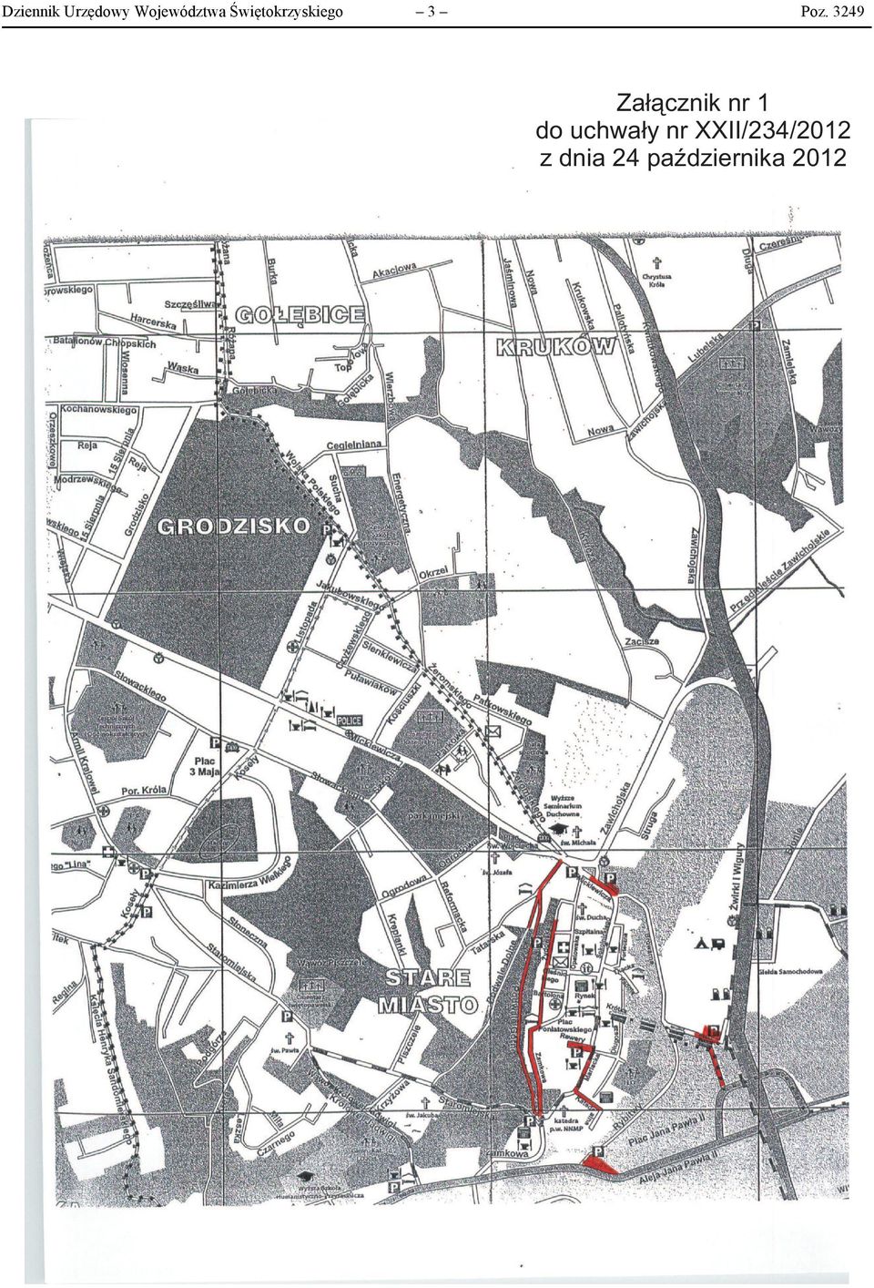 3249 Załącznik nr 1 do uchwały