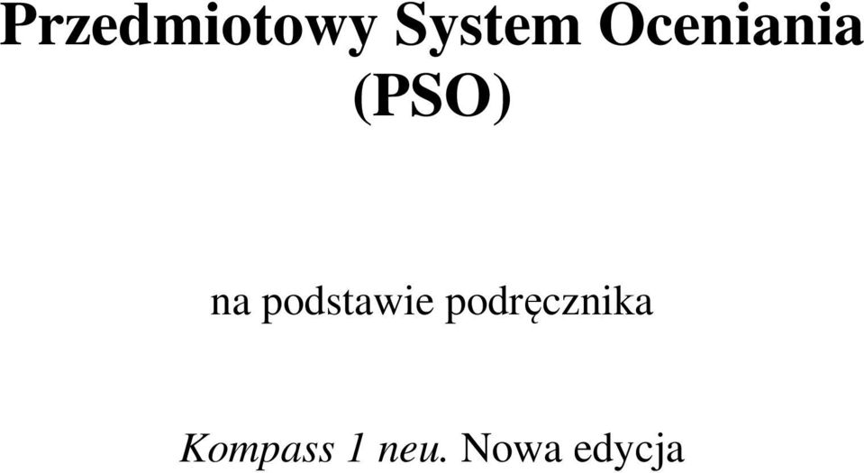 podstawie podręcznika