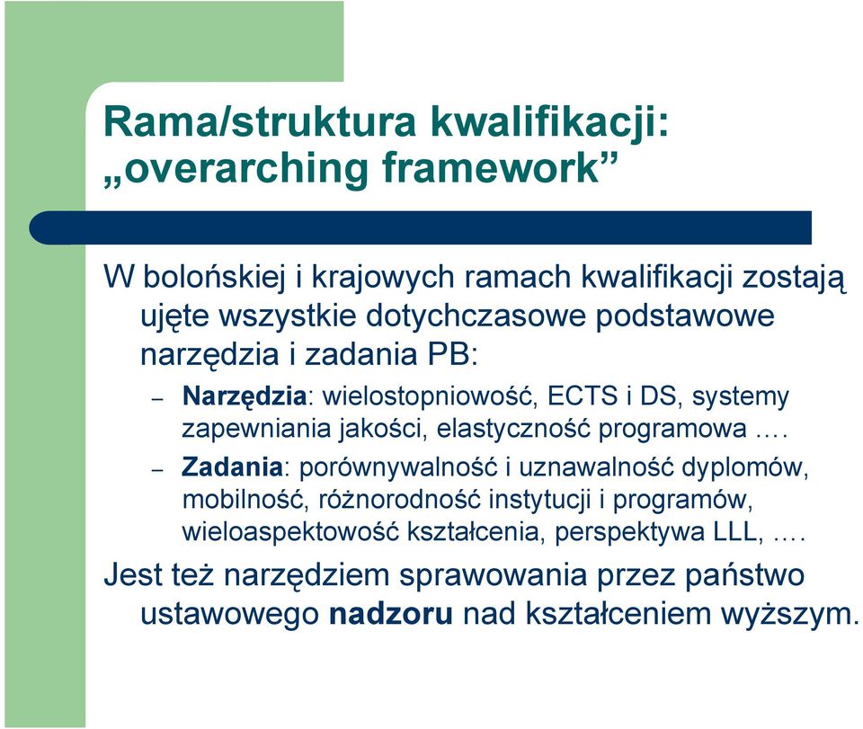 elastyczność programowa.