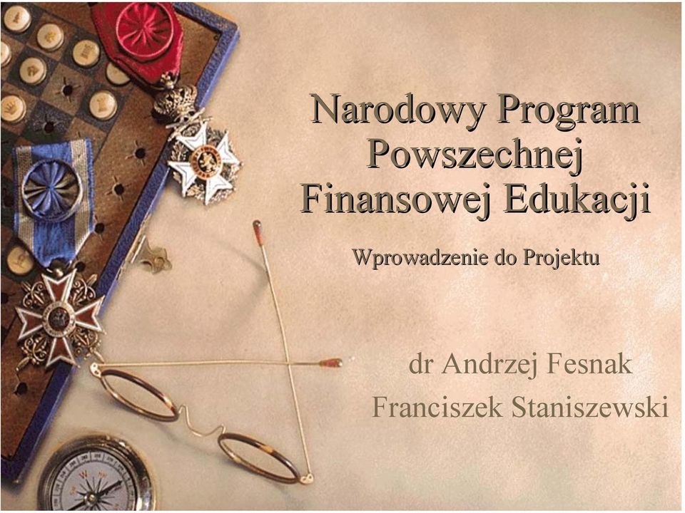 Wprowadzenie do Projektu dr