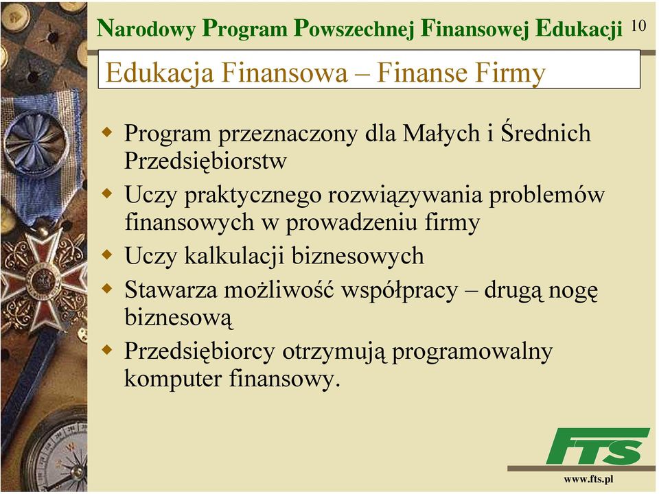 rozwiązywania problemów finansowych w prowadzeniu firmy Uczy kalkulacji biznesowych