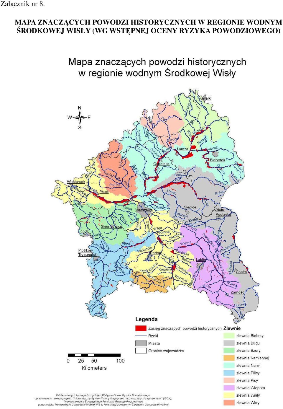 HISTORYCZNYCH W REGIONIE WODNYM