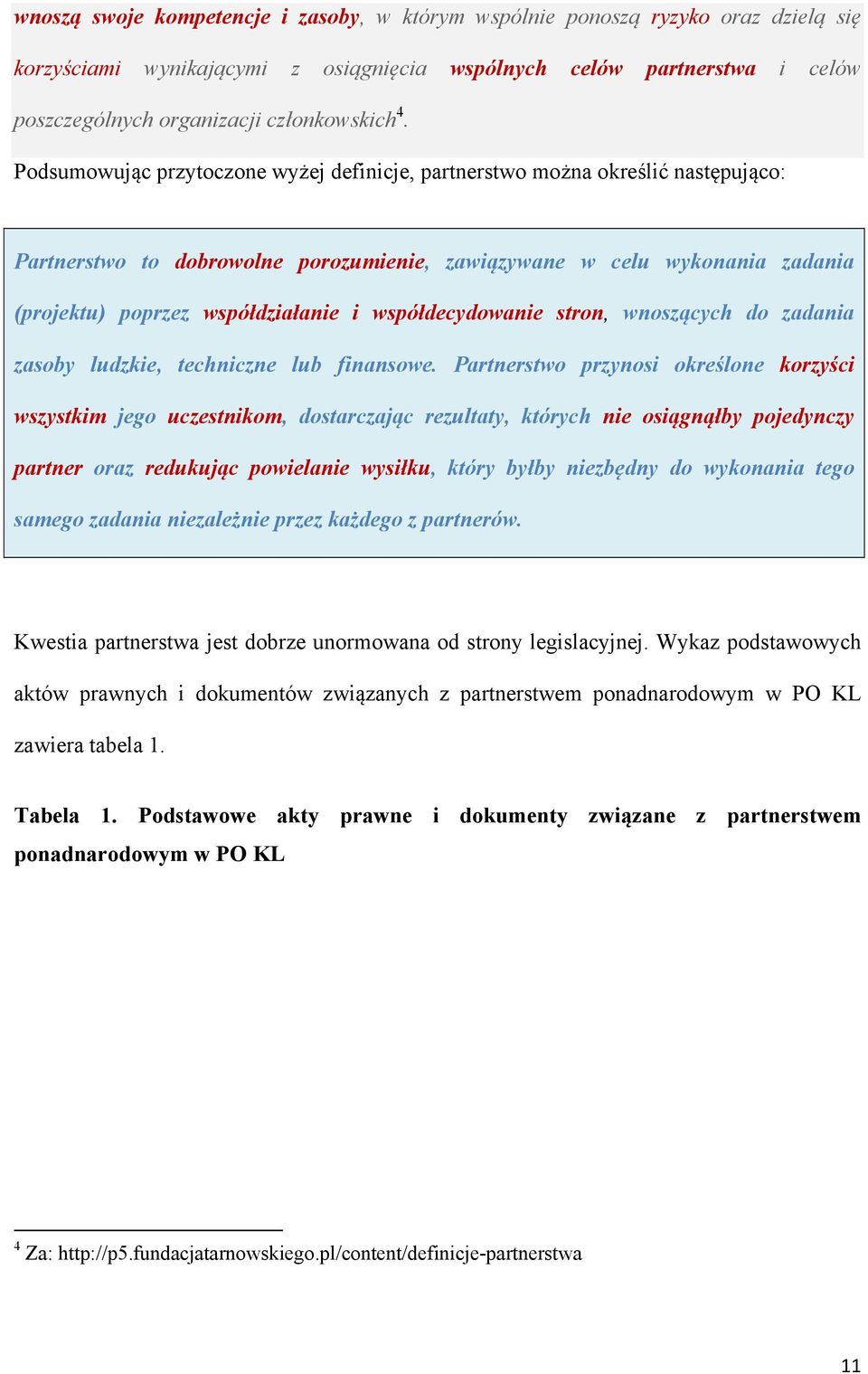 współdecydowanie stron, wnoszących do zadania zasoby ludzkie, techniczne lub finansowe.