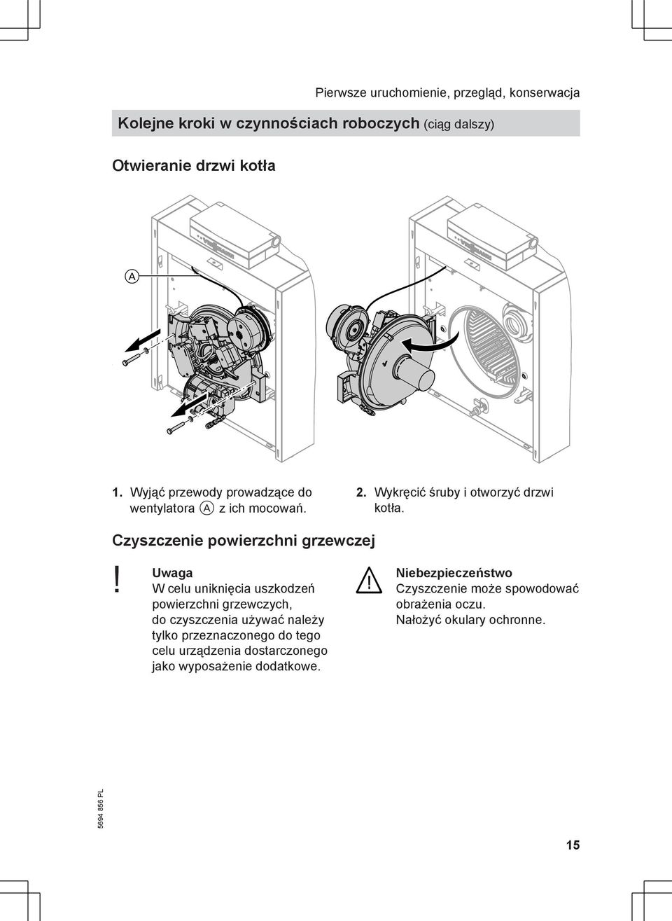 Czyszczenie powierzchni grzewczej!