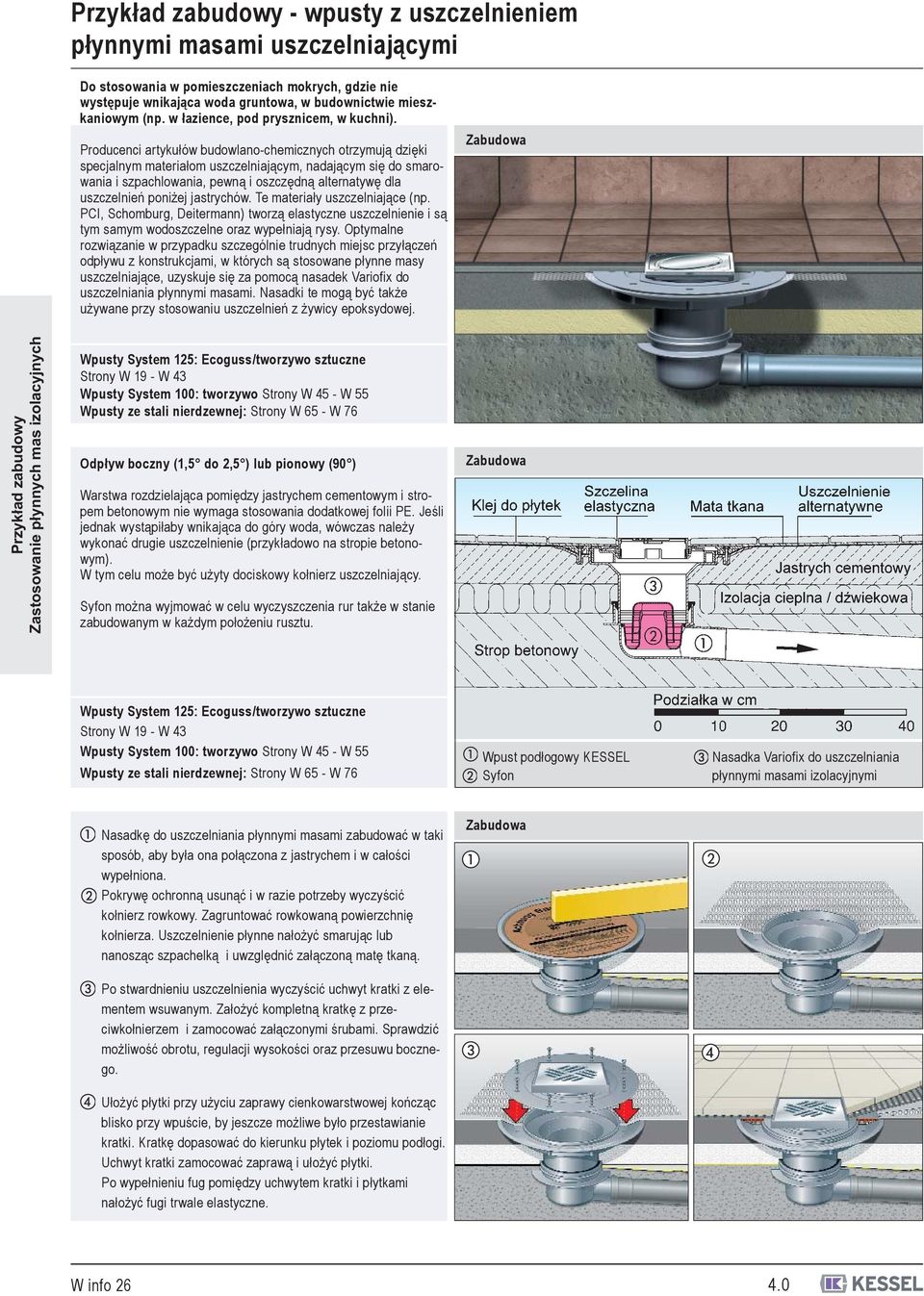 Producenci artykułów budowlanochemicznych otrzymują dzięki specjalnym materiałom uszczelniającym, nadającym się do smarowania i szpachlowania, pewną i oszczędną alternatywę dla uszczelnień poniżej