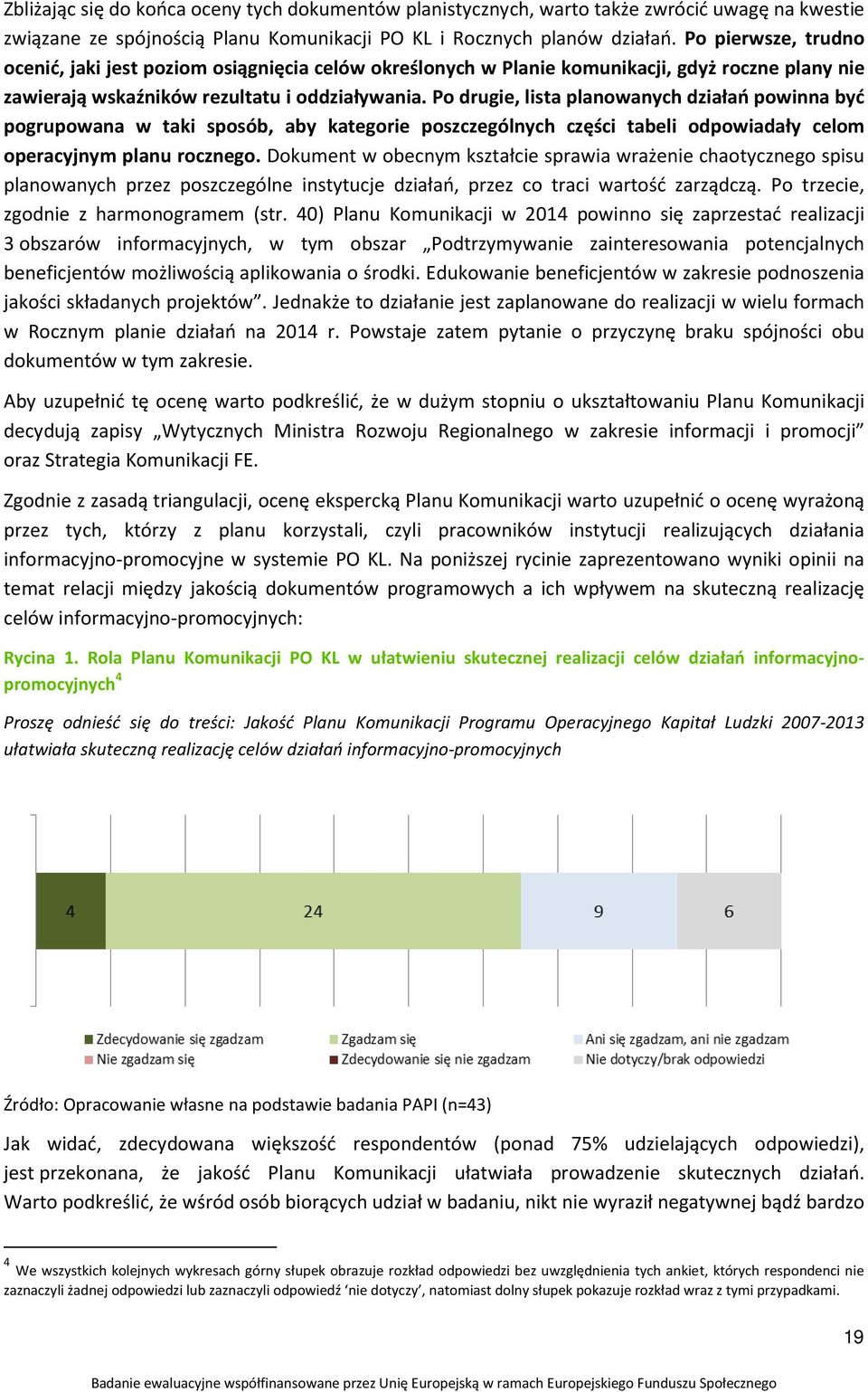 Po drugie, lista planowanych działań powinna być pogrupowana w taki sposób, aby kategorie poszczególnych części tabeli odpowiadały celom operacyjnym planu rocznego.