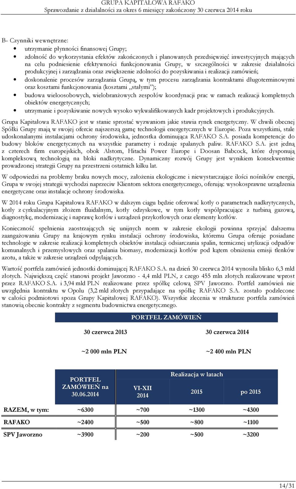 tym procesu zarządzania kontraktami długoterminowymi oraz kosztami funkcjonowania (kosztami stałymi ); budowa wieloosobowych, wielobranżowych zespołów koordynacji prac w ramach realizacji kompletnych