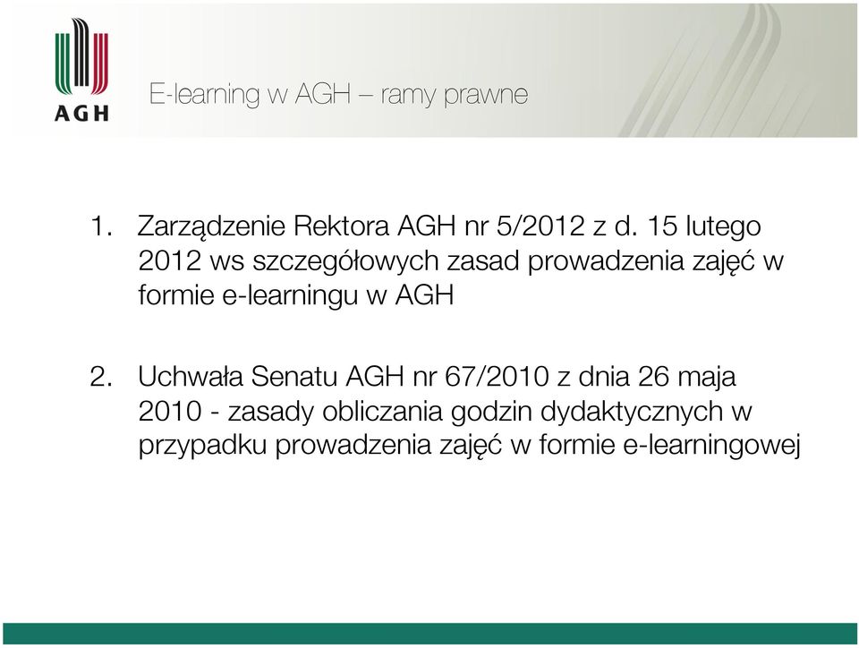 e-learningu w AGH 2.
