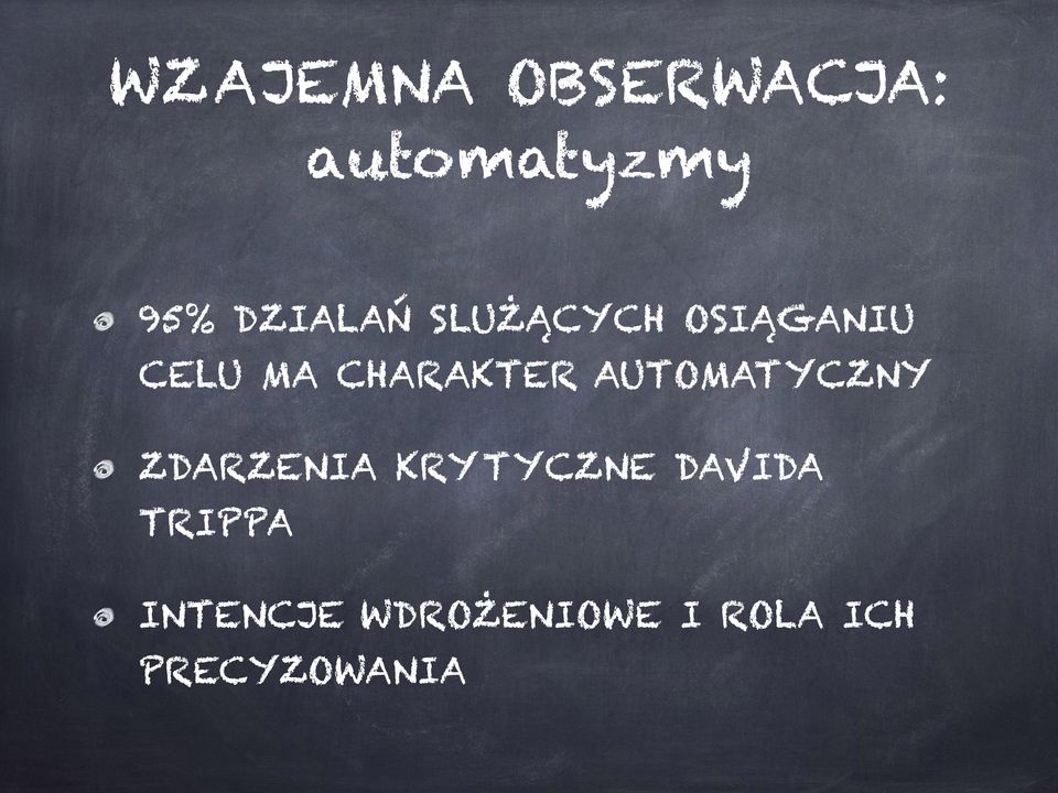 CHARAKTER AUTOMATYCZNY ZDARZENIA KRYTYCZNE