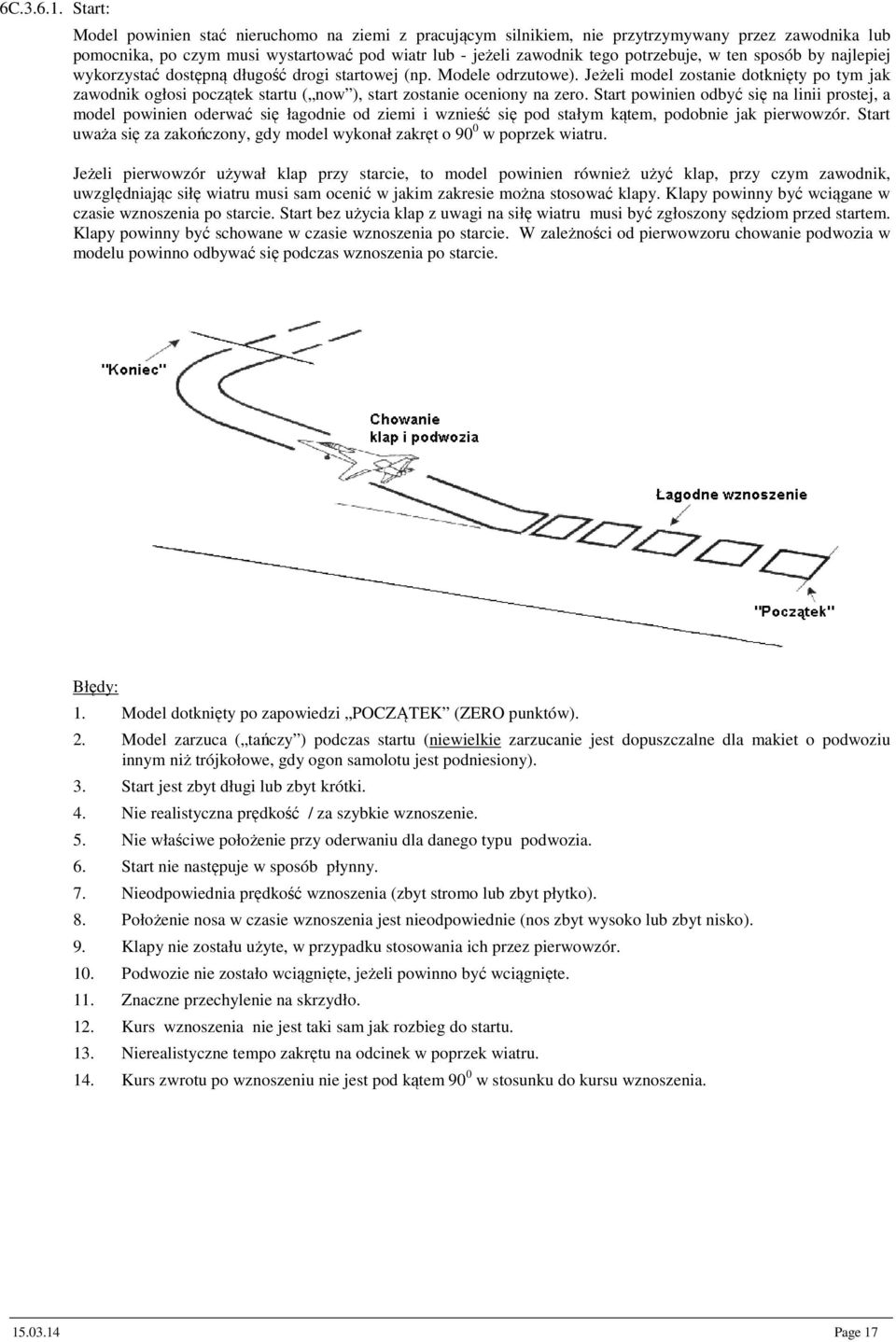 ten sposób by najlepiej wykorzystać dostępną długość drogi startowej (np. Modele odrzutowe).