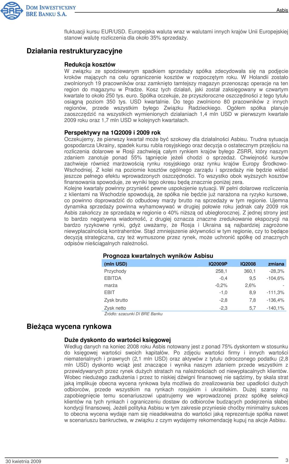 W Holandii zostało zwolnionych 19 pracowników oraz zamknięto tamtejszy magazyn przenosząc operacje na ten region do magazynu w Pradze.