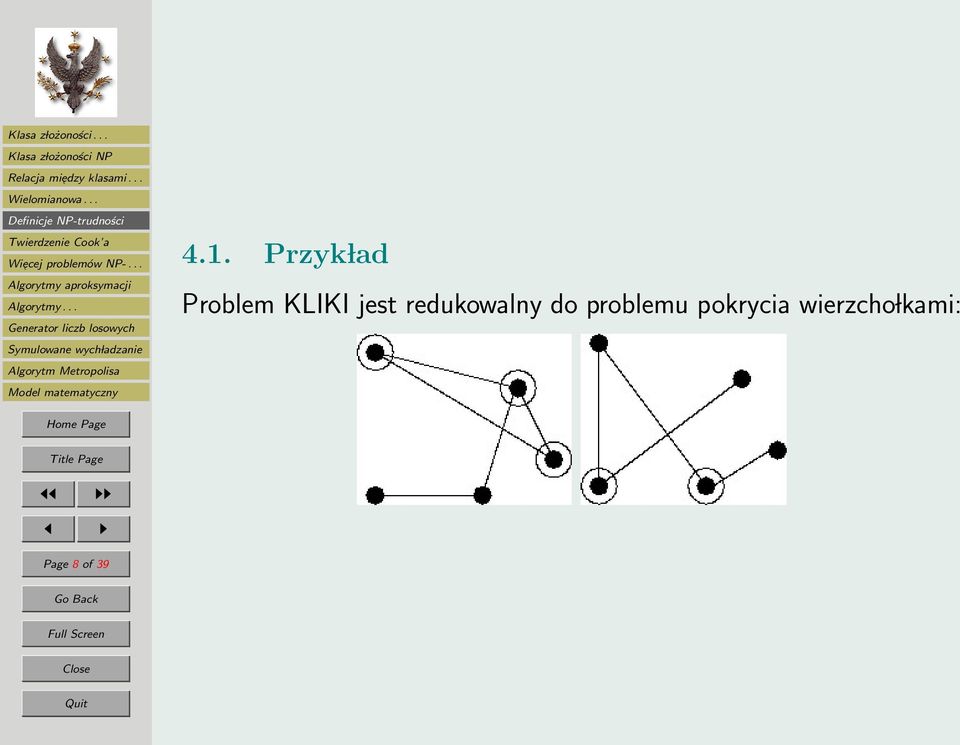 do problemu pokrycia