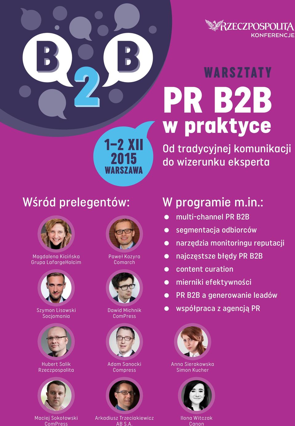 : multi-channel PR B2B segmentacja odbiorców narzędzia monitoringu reputacji najczęstsze błędy PR B2B content curation mierniki efektywności PR B2B a