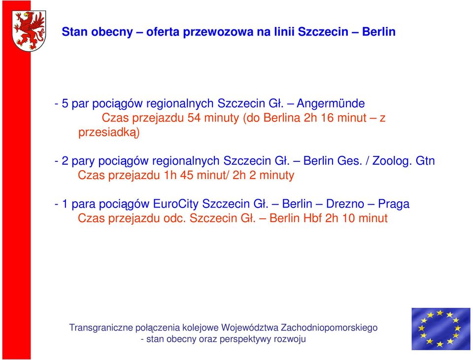 regionalnych Szczecin Gł. Berlin Ges. / Zoolog.