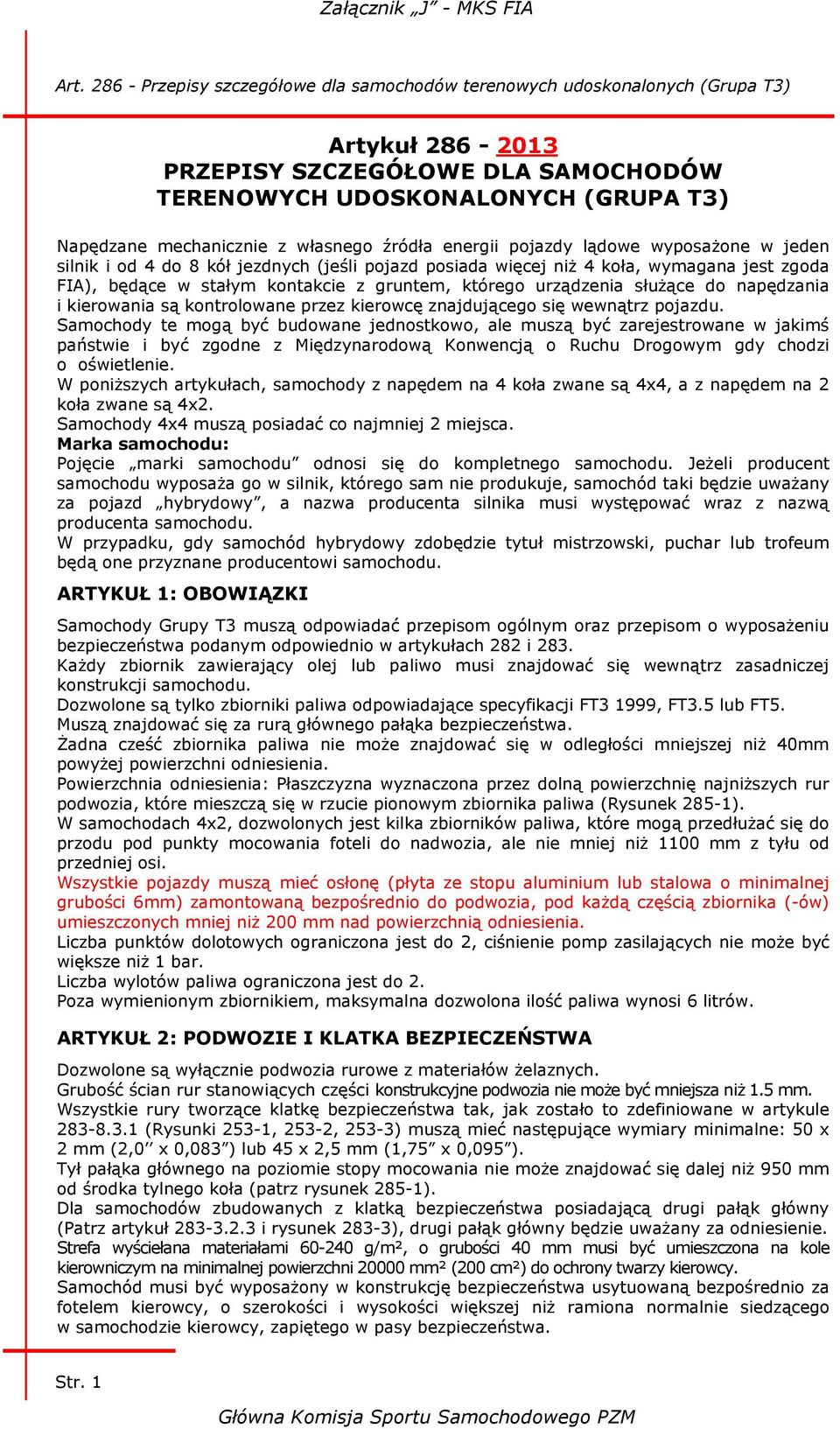 znajdującego się wewnątrz pojazdu.