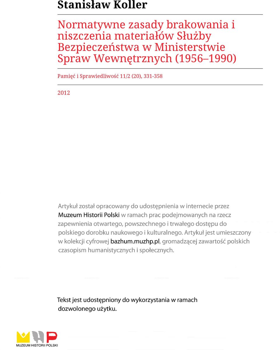 Ministerstwie Spraw Wewnętrznych (1956
