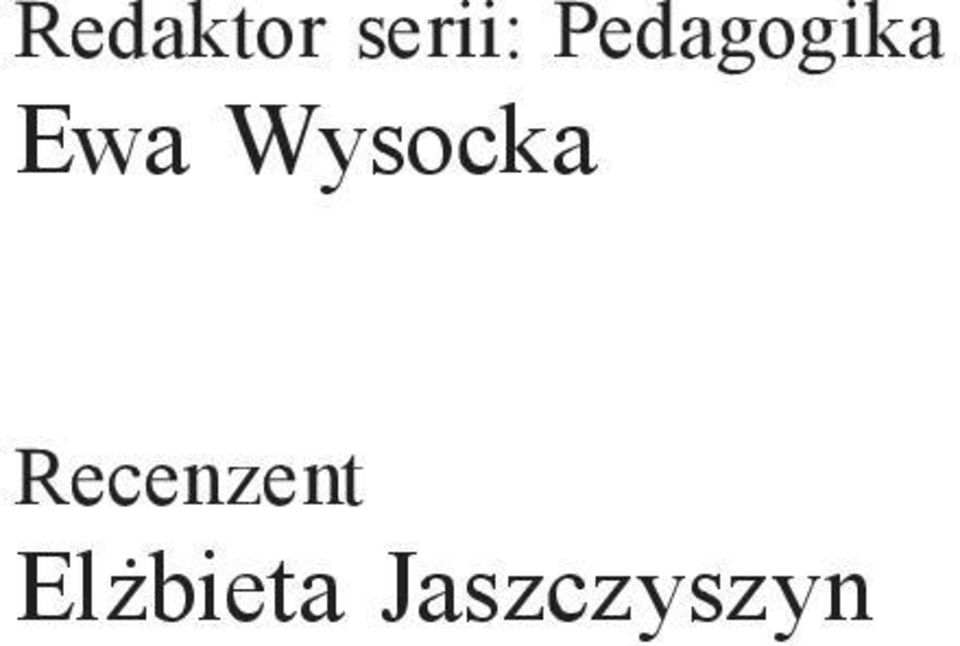 Wysocka Recenzent