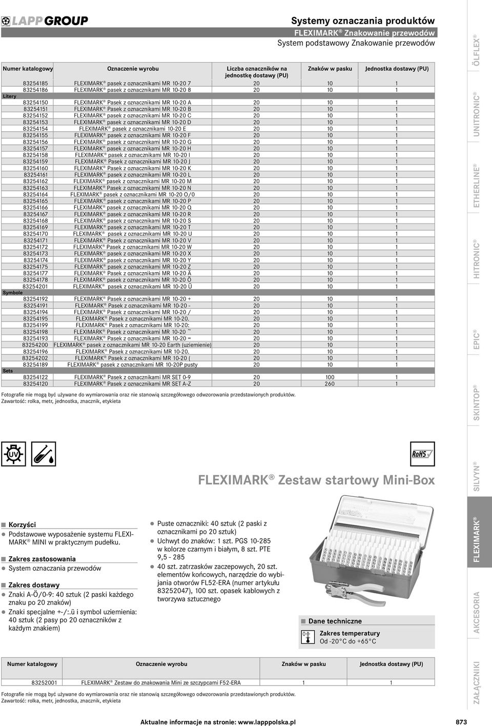 pasek z oznacznikami MR 10-20 C 20 10 1 83254153 pasek z oznacznikami MR 10-20 D 20 10 1 83254154 pasek z oznacznikami 10-20 E 20 10 1 83254155 pasek z oznacznikami MR 10-20 F 20 10 1 83254156 pasek