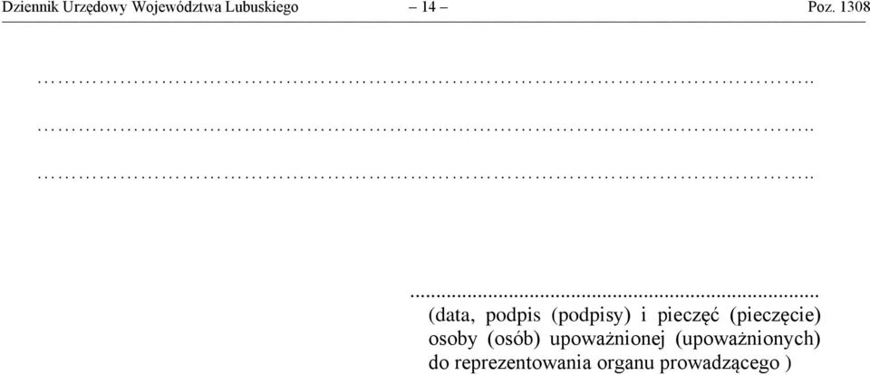 (pieczęcie) osoby (osób) upoważnionej