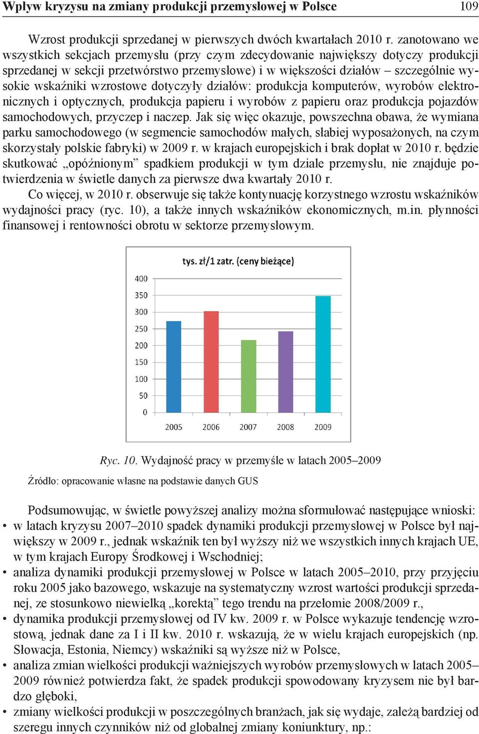 wzrostowe dotyczyły działów: produkcja komputerów, wyrobów elektronicznych i optycznych, produkcja papieru i wyrobów z papieru oraz produkcja pojazdów samochodowych, przyczep i naczep.