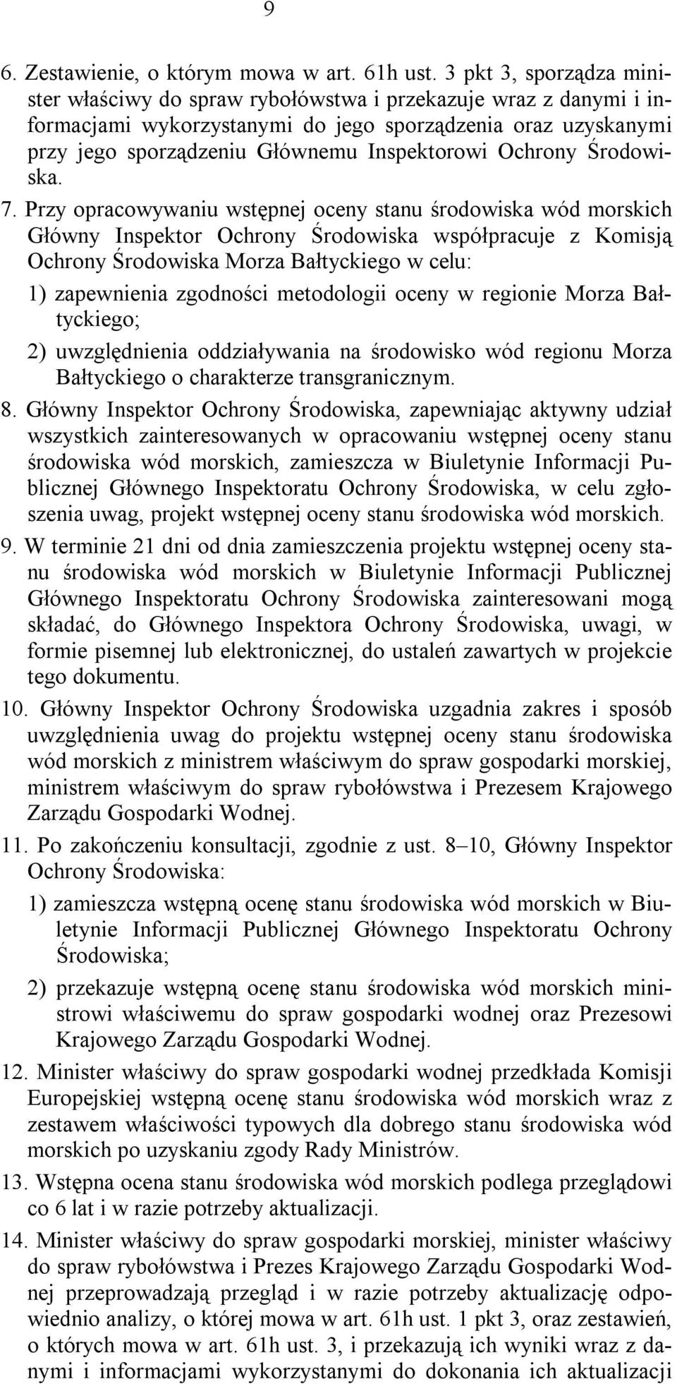 Ochrony Środowiska. 7.